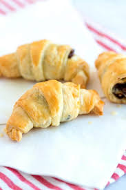 Easy 30 Minute Chocolate Croissants Recipe Recipe Nutella Recipes Chocolate Croissant Recipe Croissant Recipe
