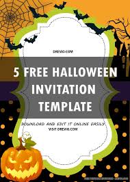 From autumnal style invitations carved with pumpkins and leaves to the gothic style designs in gloomy colors with haunted skull and skeleton illustrations. Free Printable Halloween Birthday Party Invitation Templates Download Hundreds Free Printable Birthday Invitation Templates