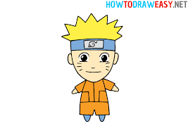 How To Draw Naruto For Kids - How To Draw Easy