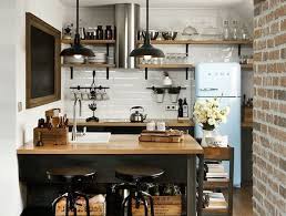 1001 Idees Deco Pour Amenager Une Cuisine Style Industriel Design De Cuisine Moderne Cuisine De Petit Appartement Interieur Moderne De Cuisine