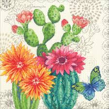 Why you will love stitchx patterns: Dimensions Cactus Bloom Counted Cross Stitch Kit 70 35388 123stitch