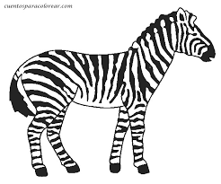 coloriage zebre noir et blanc dessin gratuit a imprimer montagne enfants