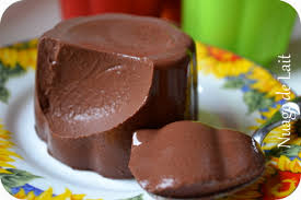 Flan Au Chocolat Comme Un Flamby Choco Nuage De Lait Flan Chocolat Recette Yaourt Gateaux Et Desserts