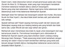 Sah perkahwinan tersebut, krn pengetahun isteri pertama tidak termasuk di dlm rukun mahupun syarat sah akad nikah. Nikah Lagi Di Luar Negara Poligami Tanpa Pengetahuan Isteri Bukti Suami Curang Penipu