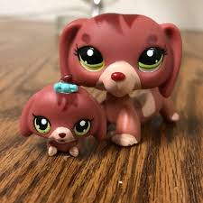 Littlest Pet Shop Toys Lps Momma And Baby Dachshund 36 And 3602 Poshmark
