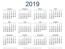 Calendar Stockphotos 2019 Calendar Template Printable Yearly Calendar Calendar Template Calendar Printables
