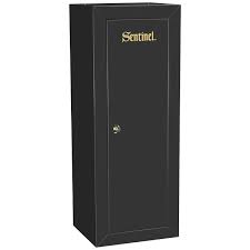 Easy to build and easy lo look at this knotty pine cabinet will show off your best guns, keeping them safe, clean. Sentinel 18 Gun Cabinet By Stack On Walmart Com Walmart Com