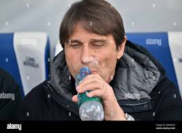 Como, Italy. 23rd Feb, 2025. Antonio Conte head coach Napoli during serie A  matchComo 1907 vs SSC Napoli serie A