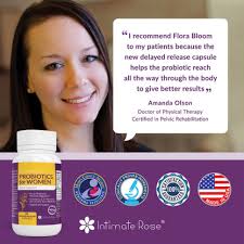 Flora Bloom Probiotic Supplement for Women 60 Capsules