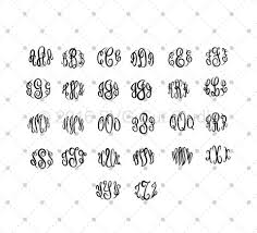 Download Master Circle Monogram Font Svg Dxf Png Cut Files Cricut Silhouette