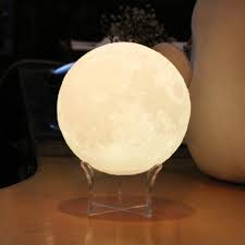 Moon Night Light 3d Print Baby Luna Moon Lamp With Light Source Protect Eye 16 Colors Of Dimmable Light Decorative Light M Night Light Baby Prints Baby Sleep