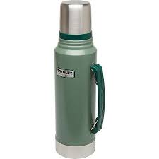 Stanley Heritage Stainless Steel Vacuum Bottle 1 1 Qt Hammertone Green Walmart Com Vacuum Bottle Insulated Bottle Stanley Vacuum