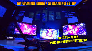 See more ideas about gaming room setup, room setup, gamer room. My Gaming Room 2020 Streaming Setup Plus Nanoleaf Audiovisual Display Youtube