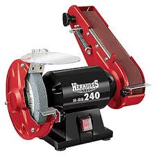 Herkules Stand Bandschleifer H Bs 240 240 W Schleifbandgrosse 50 X 686 Mm Garage Workshop Outdoor Power Equipment Belt Grinder