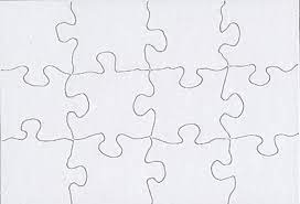 12 piece blank puzzle forms. Blank Jigsaw Puzzle Template Free Download