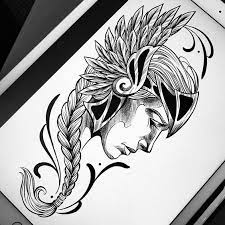 Viking Tattoos Viking Tattoos Valkyrie Tattoo Athena Tattoo