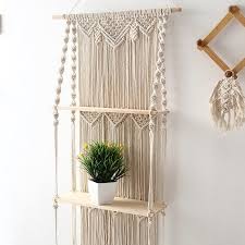 Northerntool.com has been visited by 100k+ users in the past month Boho Macrame Wall Hanging Shelf 3 Tier Handmade Woven Tassel Wood Organizer Shelves Wall Floating Hanger For Home Decor Buy Boho Macrame Wall Hanging Shelf 3 Tier Handmade Woven Tassel Wood
