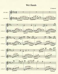 The recommended time to play this music sheet is 01:18, as verified by virtual piano legend, mark chaimbers. Wet Hands For Alto Sax Pt1 By Mrconan42 On Deviantart