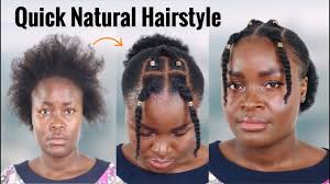 Quick Natural Hairstyles On Short 4c Hair Under 10 Minutes And Its Cute For Summer Yo In 2020 Natural Hair Styles Natural Hair Styles Easy Short Natural Hair Styles