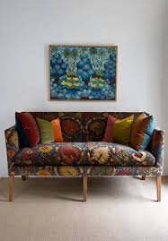 Peacock Sette Modern Upholstery Upholstery Fabric Fabric Sofa