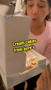 Delicious Cream Cakes from Ayre's Bakery