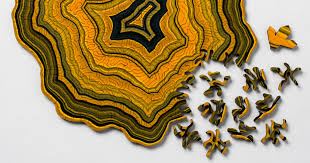 Maybe you would like to learn more about one of these? Unique Laser Cut Jigsaw Puzzles Based On Geological Forms By Nervous System Demilked