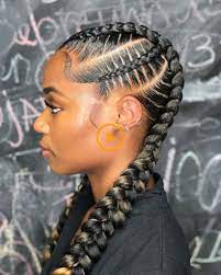Coiffures De Tresses Africaines 2020 6 Tresses Braidstyles Feedinbraids Neatbraids Coiffures Africaines Tresses Coiffure Modele Coiffure