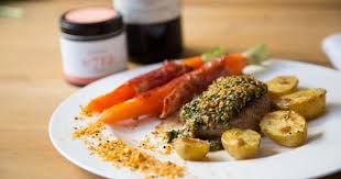 Lammsteak Mit Dukkah Kruste Rezept Lebensmittel Essen Gemusegerichte Rezepte