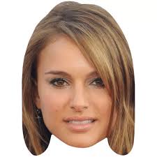 NATALIE PORTMAN (SHORT Hair) Big Head. Larger than life mask. £24.97
