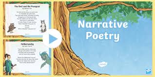 Ks2 Narrative Poems Powerpoint Narrative Poetry Ks2