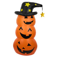 Citrouille Halloween gonflable 85x120cm