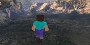It may not be a welcoming one if y. Steve From Minecraft Add On Gta5 Mods Com
