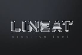 Browse by alphabetical listing, by style, by author or by popularity. Lineat Font In Fonts On Yellow Images Creative Store