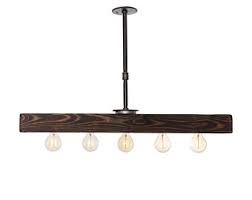 Rustic Farmhouse Industrial Lighting Made In By Westninthvintage