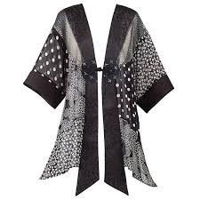 Black And White Kimono Jacket Black And White Kimono Jacket At Signals Hn8702 Couture