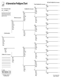 21 Printable Genealogy Chart Template Forms Fillable