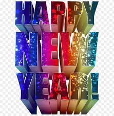 Happy New Year Text Decoration Png Image With Transparent Background Png Free Png Images Happy New Year Text New Year Text Happy New Year Png