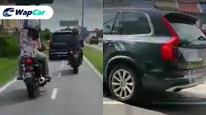 Calculate road tax in bangalore (karnataka), mumbai (maharashtra), how can i pay road tax in bangalore or mumbai? Pdrm Is Looking For The Driver Of Volvo Xc90 Cruising Along Motorcycle Lane Wapcar