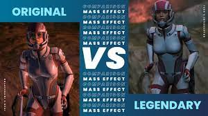 Mass Effect Legendary Edition Comparison Legendary Edition Reveal Vs Original Games Youtube