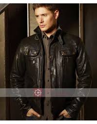Jensen Ackles Leather Jacket Dean Winchester Supernatural Jacket
