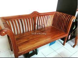Kursi teras murah kayu jati 4 kursi model terbaru jepara ananta via anantamakmurfurniture.com. Set Kerusi Jati Dan Meja Secondhand Rawang Sekaki My Gedung Iklan Percuma Malaysia