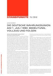 Der umtausch 1:1 war wunderbar für die menschen und ihr erspartes. 2