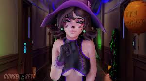 Kiriko choose treat in Trick or Treat - Overwatch - SFM Compile