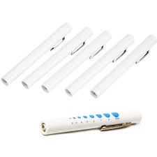 6 Pack Medical Pen Light Nurse Pupil Gauge Doctor First Aid Diagnostic Penlights Walmart Com Walmart Com