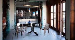 6 persons scandinavian dining table set it's about having the great meal or moments we have during the day with this table. material : Othello Dining Coffee Side Tables By Roberto Lazzeroni Poltrona Frau