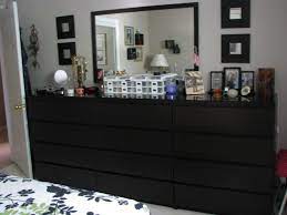 Ikea Is Not So Bad 3 X 4 Drawer Malm Dressers In Brown Black Were Put Together With Organizer Insert Small Bedroom Furniture Bedroom Furniture Layout Furniture