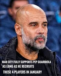 Manchester City's summer transfer plans