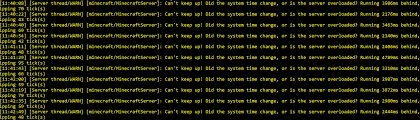 We recommend our dirt plan (1gb ram) for bungeecord. Running A Server With 20 Gb Of Ram Allocated To It And I Get This All The Time Even If Only One Player Is On The Server I Have A Total Of