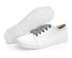 Flats marca 18 forever color café para mujer. Tenis Vans Blancos Mujer Tienda Online De Zapatos Ropa Y Complementos De Marca