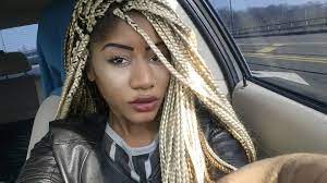 Platinum Blonde Box Braids Blonde Box Braids Braids Blonde Braids
